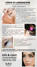 Carica l'immagine nel visualizzatore di Gallery, Corso di Laminazione ciglia e sopracciglia