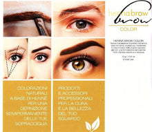 Carica l'immagine nel visualizzatore di Gallery, Henna Brow Color | polveri colorate di hennè