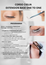 Carica l'immagine nel visualizzatore di Gallery, Masterclass di extension ciglia | eyelashes extension one to one

