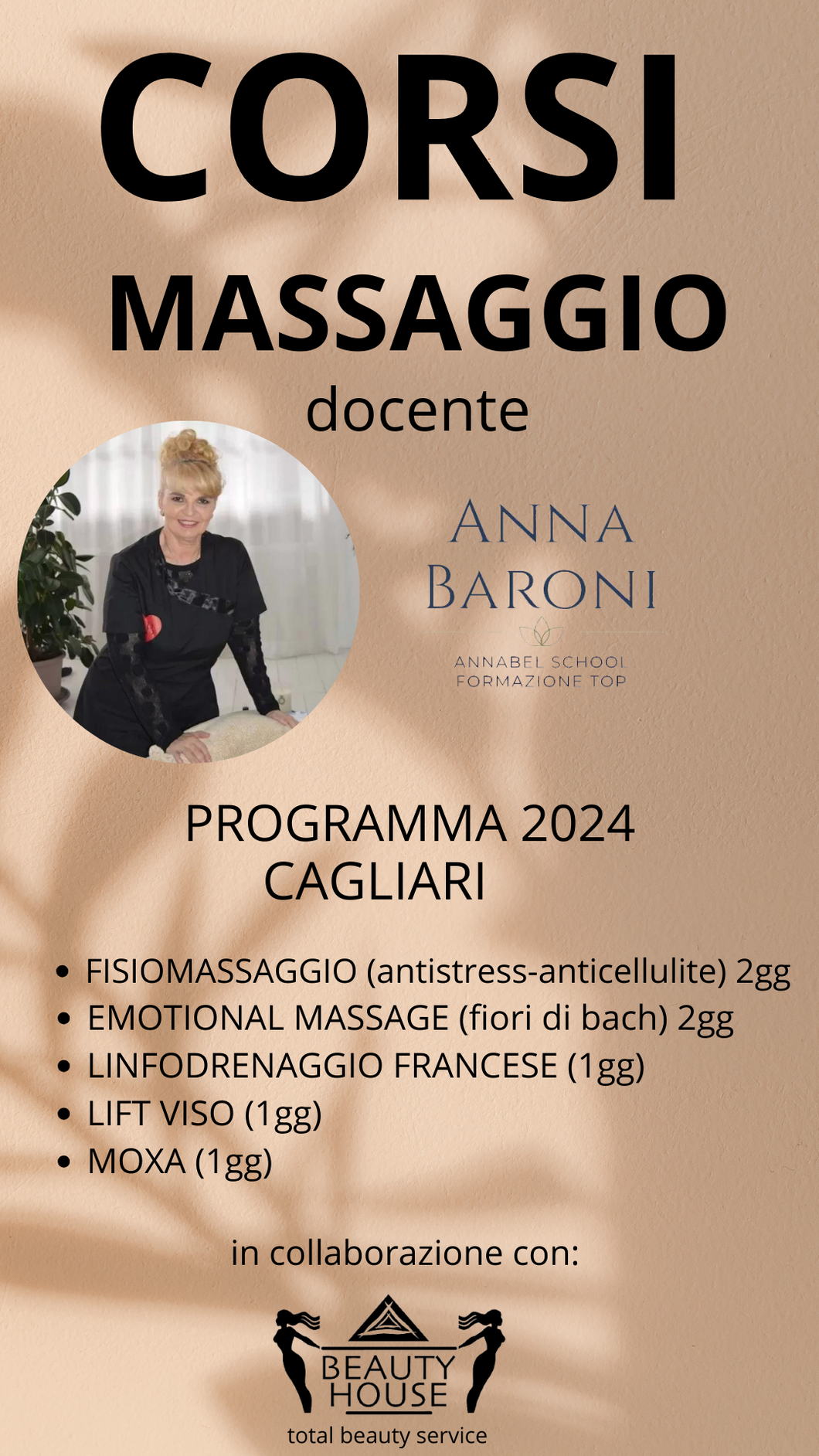 Corsi di Massaggio | percorso 2024 con Anna Baroni