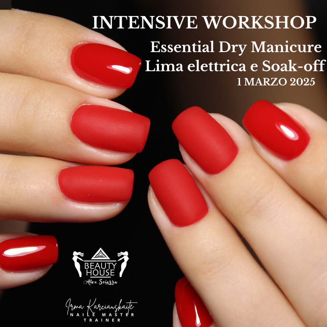 Intensive Workshop | Essential dry manicure | using Christin