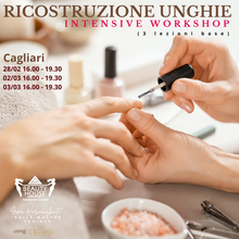 Carica l'immagine nel visualizzatore di Gallery, Intensive workshop | Gel Nail Extension - lezioni di ricostruzione unghie con gel |  Irma Karciauskaite using product Christin
