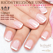 Carica l'immagine nel visualizzatore di Gallery, Intensive workshop | Gel Nail Extension - lezioni di ricostruzione unghie con gel |  Irma Karciauskaite using product Christin
