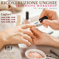 Intensive workshop | Gel Nail Extension - lezioni di ricostruzione unghie con gel |  Irma Karciauskaite using product Christin