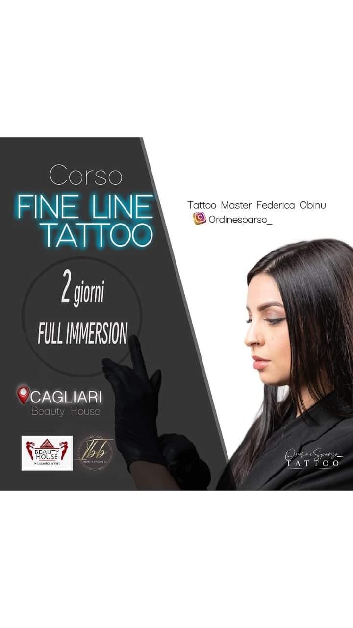 Corso minimal tattoo & fine Line| MASTER Federica Obinu