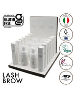 Espositore prodotti gluten free post-trattamento