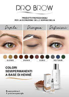 Henna Pro Brows Color | polveri colorate di hennè