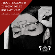 Corso di Henna brows | progettazione disegno e colorazione sopracciglia